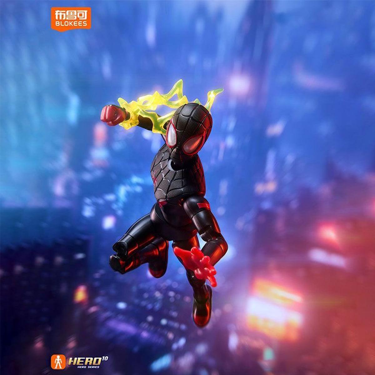 Blokees Marvel Heroes Galaxy Version Vol.5 Spider-Man 81145 Blind Box Figure