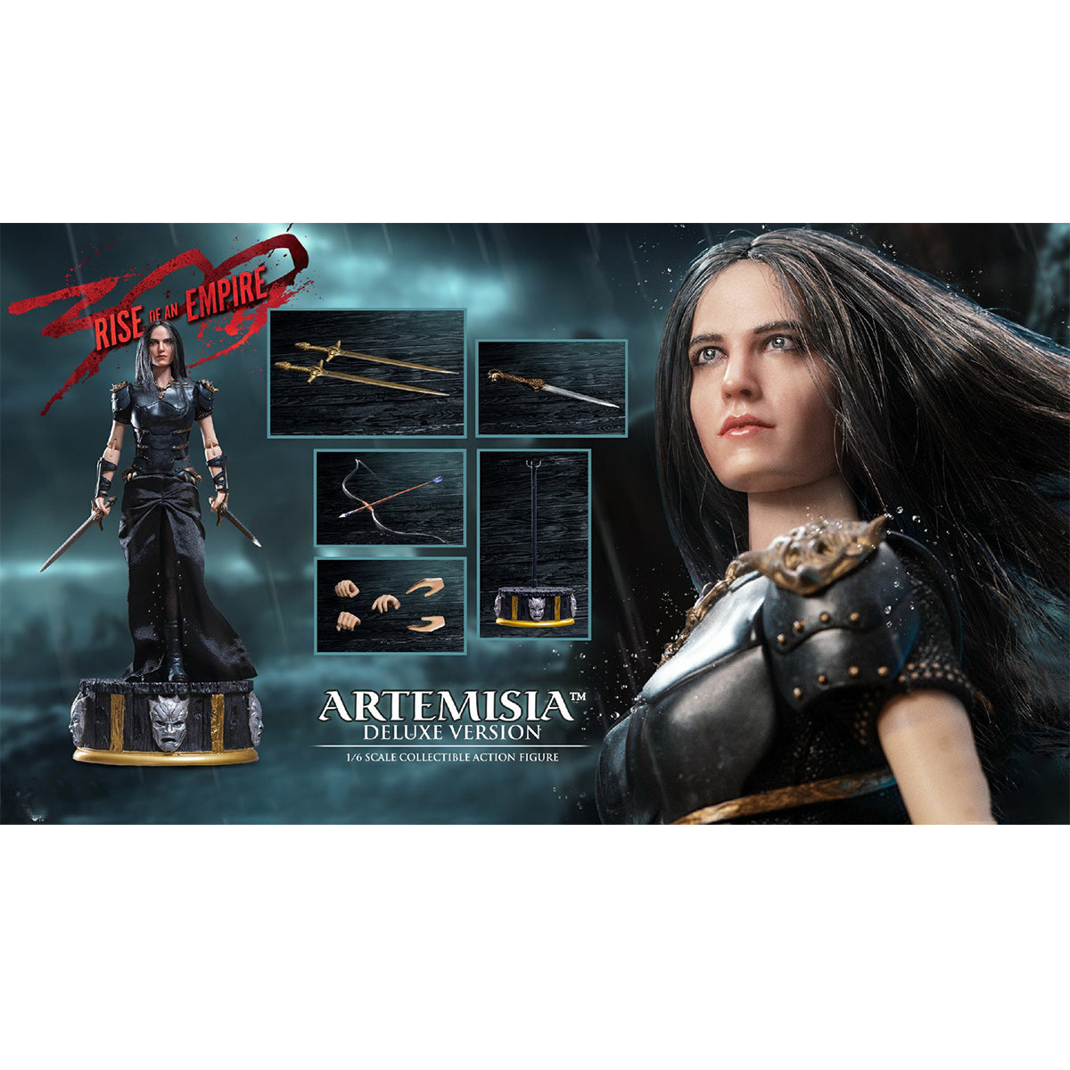 STAR ACE Toys, General Artemisia 3.0, Limited Edition with Diorama, Action Figure Full Set