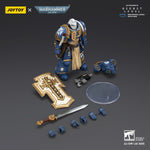 JOYTOY Warhammer Ultramarines Torvald with Power Sword Levantus with Power Sword Metaurus with Power Axe Titus with Laurels of Victory 1/18 Scale Action Figure