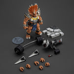 JOYTOY TMNT Casey Jones & Triceraton Infantryman & Adjutant Zork & Captain Zorax Action Figures