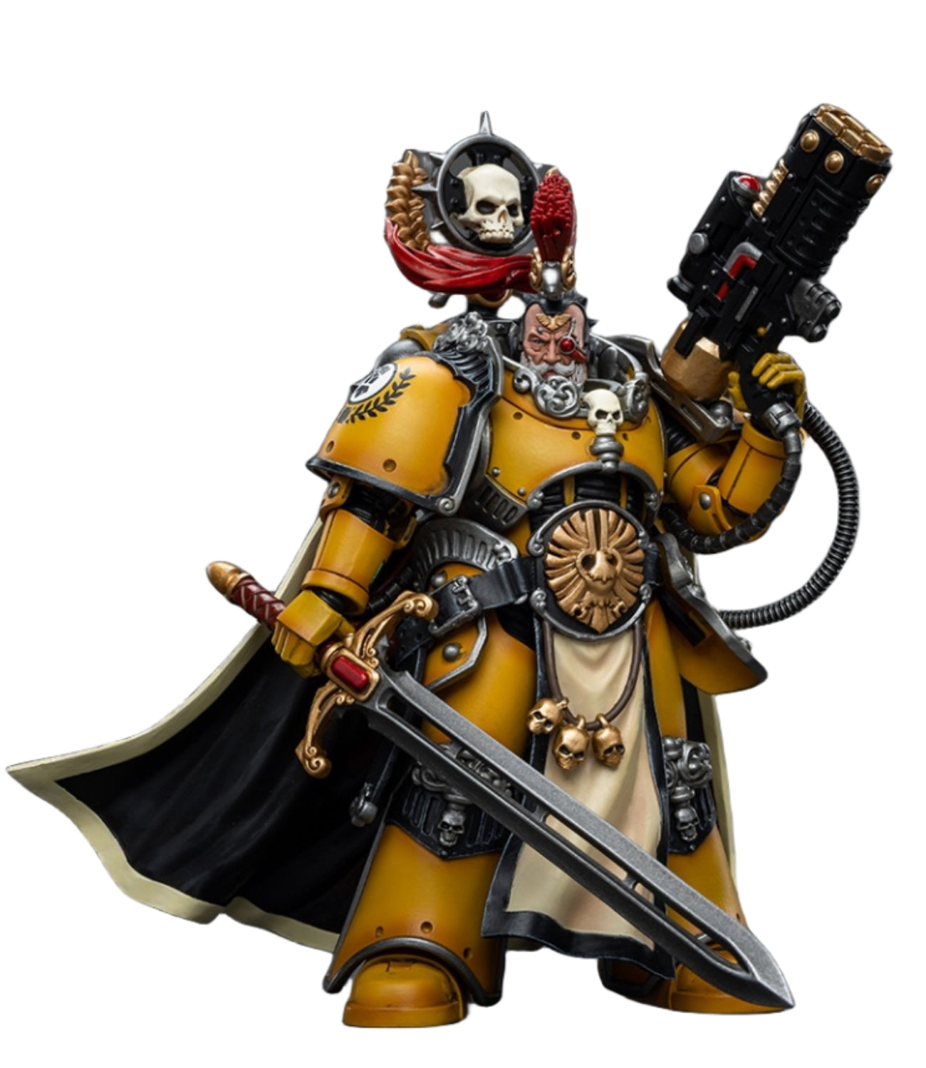 HiPlay JoyToy 30K The Horus Heresy Collectible Figure: Imperial Fists Legion Praetor with Power Sword 1:18 Scale Action Figures JT9138