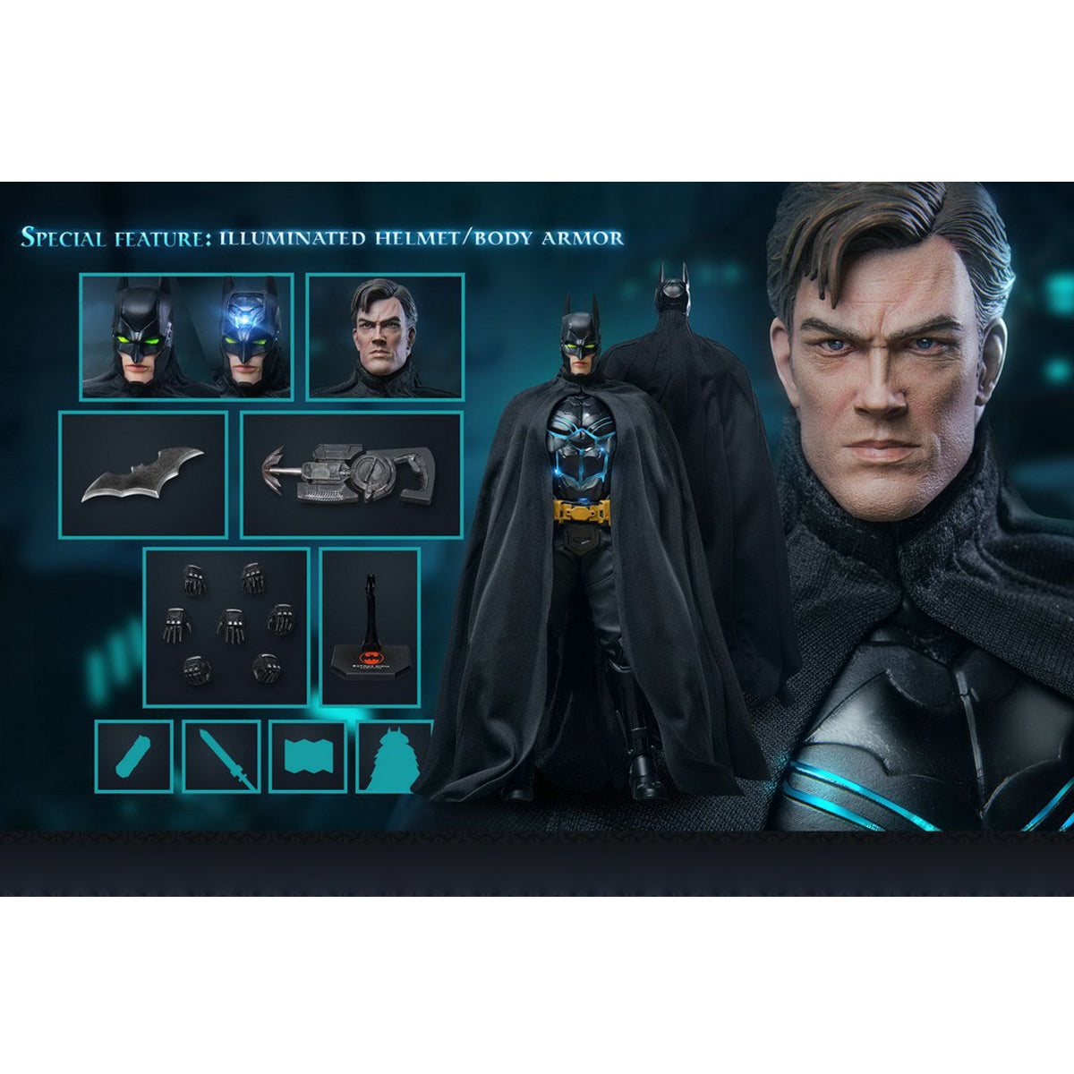 STAR ACE Toys Ninja Batman Modern Deluxe Edition Action Figure