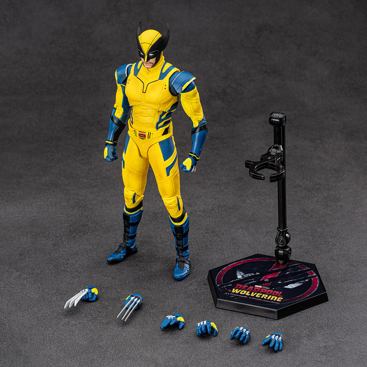 Figuras de acción de Wolverine y Deadpool, edición cinematográfica de ZD Toys