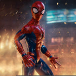 Figura coleccionable completa de ZD Toys: Spider-Man de 35 cm, articulada, estilo película, miniatura a escala 1:5