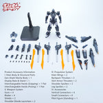 XiWanShe Dragon Soul Fighter Black Shark Concept Type Mecha Plastic Assembly Model Kit