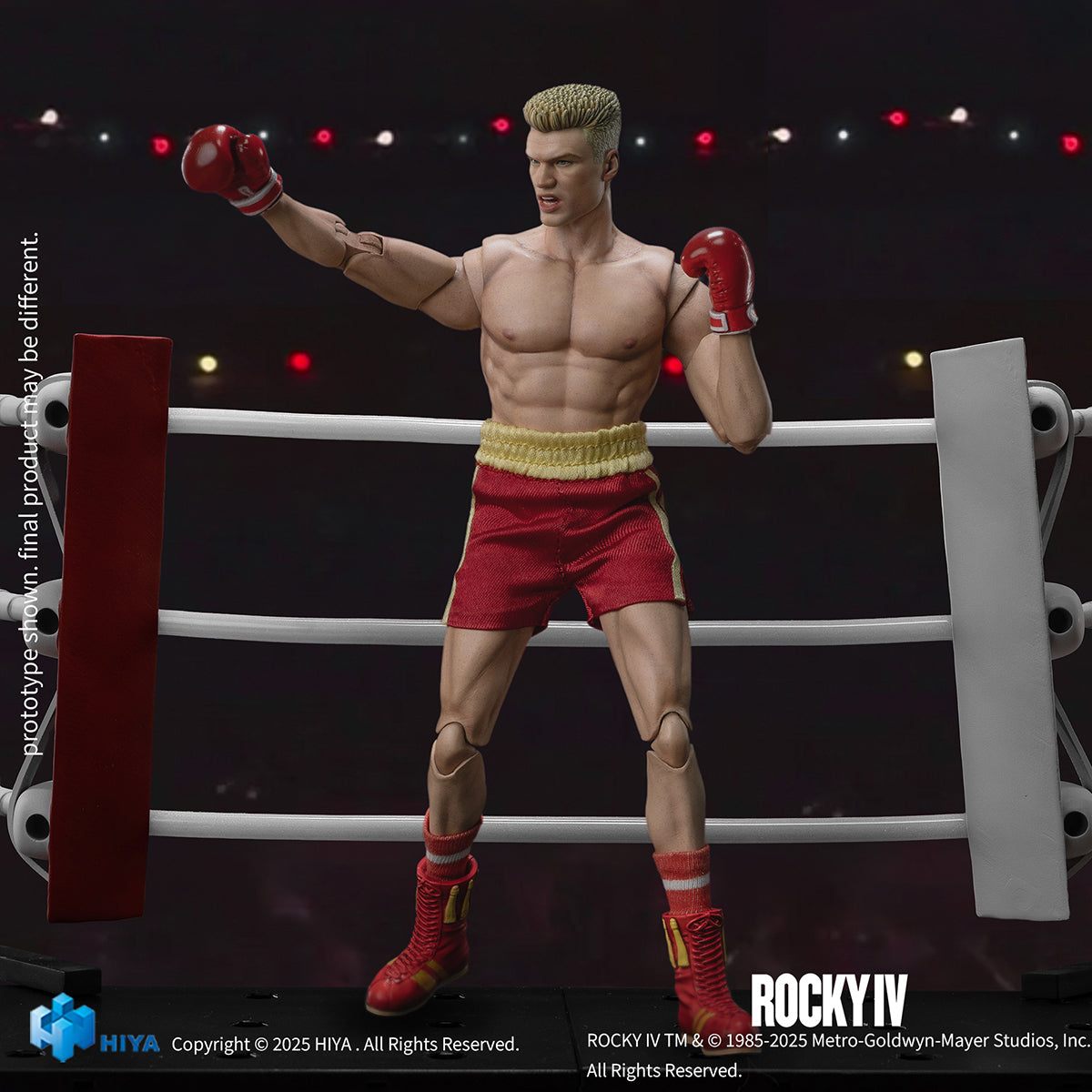 HIYA ESR0227 Rocky IV Ivan 1/12 Scale Highly Articulated Action Figure