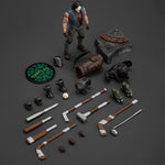 JOYTOY TMNT Casey Jones & Triceraton Infantryman & Adjutant Zork & Captain Zorax Action Figures