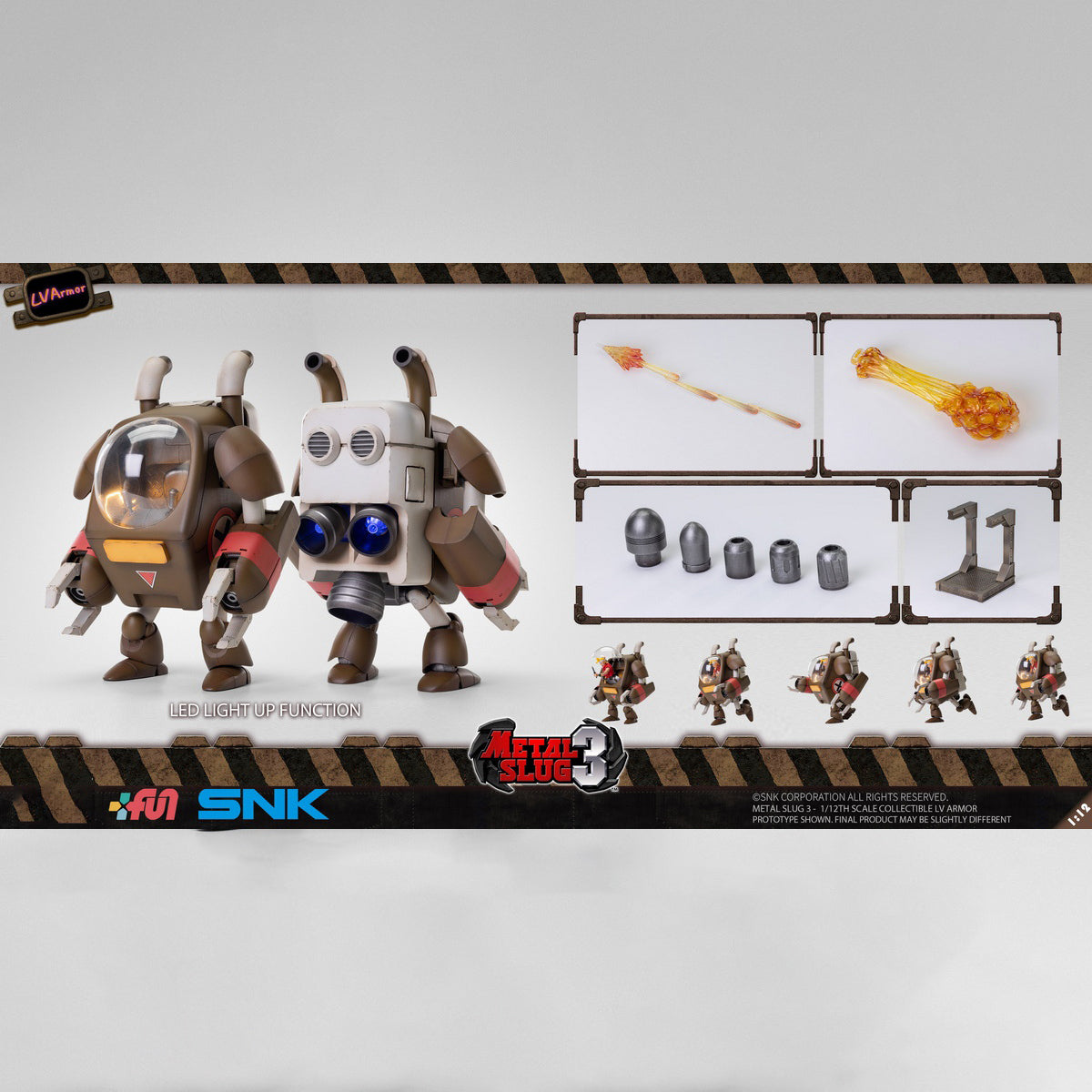 TunShi Studio Metal Slug 3: LV Armor Action Mecha Figure