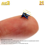 X-PLUS, Godzila Miniature Army Soldiers Unpainted White Mold, 1/700 Scale Model Kits Assembly