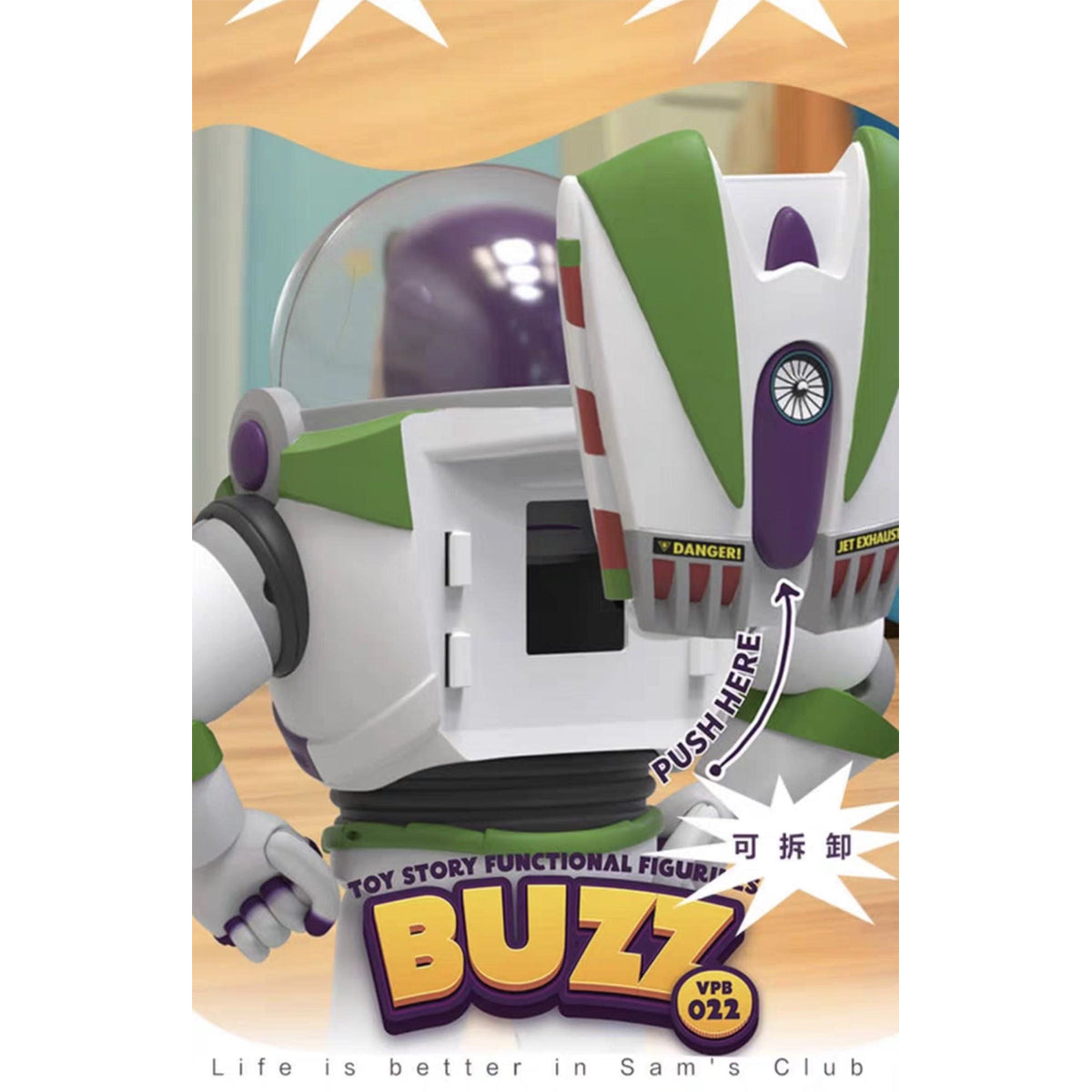 Beast Kingdom VPB-022 Toy Story Functional Figurines: Buzz Art Statue