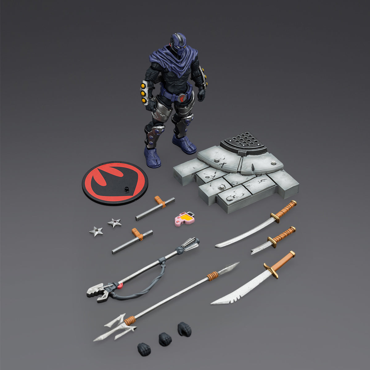 (Only Shipped to the US) JOYTOY 1/18 TMNT-Foot Clan B JT00171 Action Figure