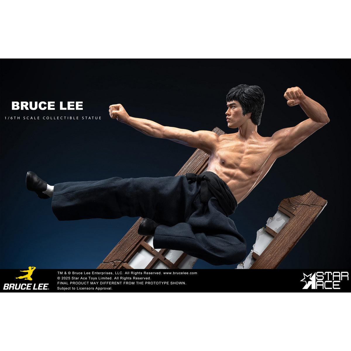 STAR ACE Toys LiXiaoLong Flying-kick Edition Statue
