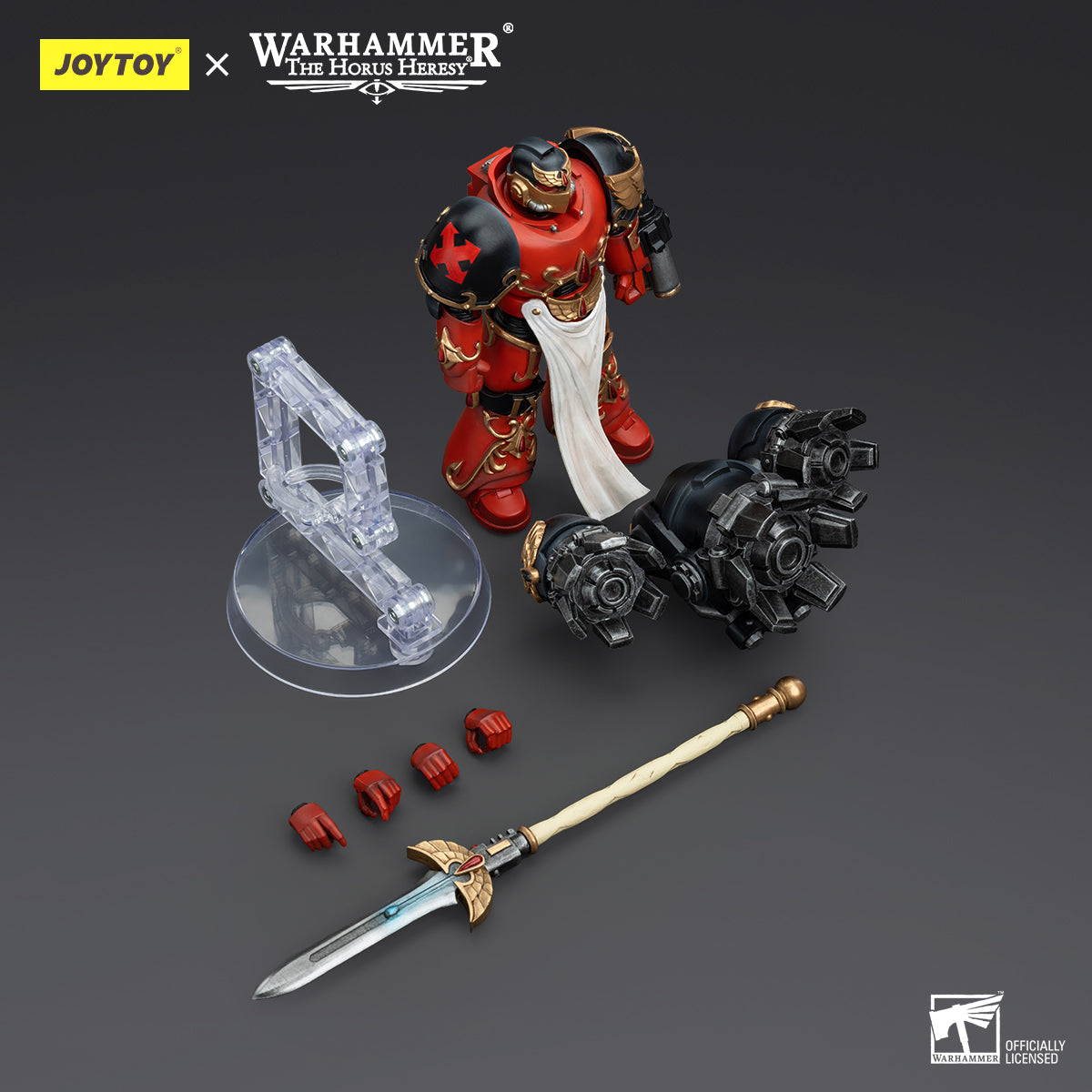 JOYTOY 1/18 Blood Angels Dawnbreaker Cohort Dawnbreaker Champion JT00461 Action Figure