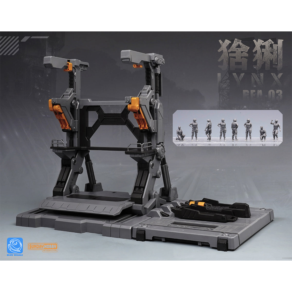 Mingjiang Legend Blue Whale Series REA-03 Lynx 1/100 Scale Assembly Mo