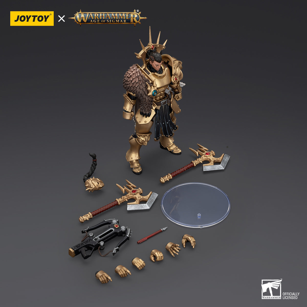 JOYTOY Warhammer AGE OF SIGMAR Stormcast Eternals The Blacktalons Figuras de acción de Neave Blacktalon