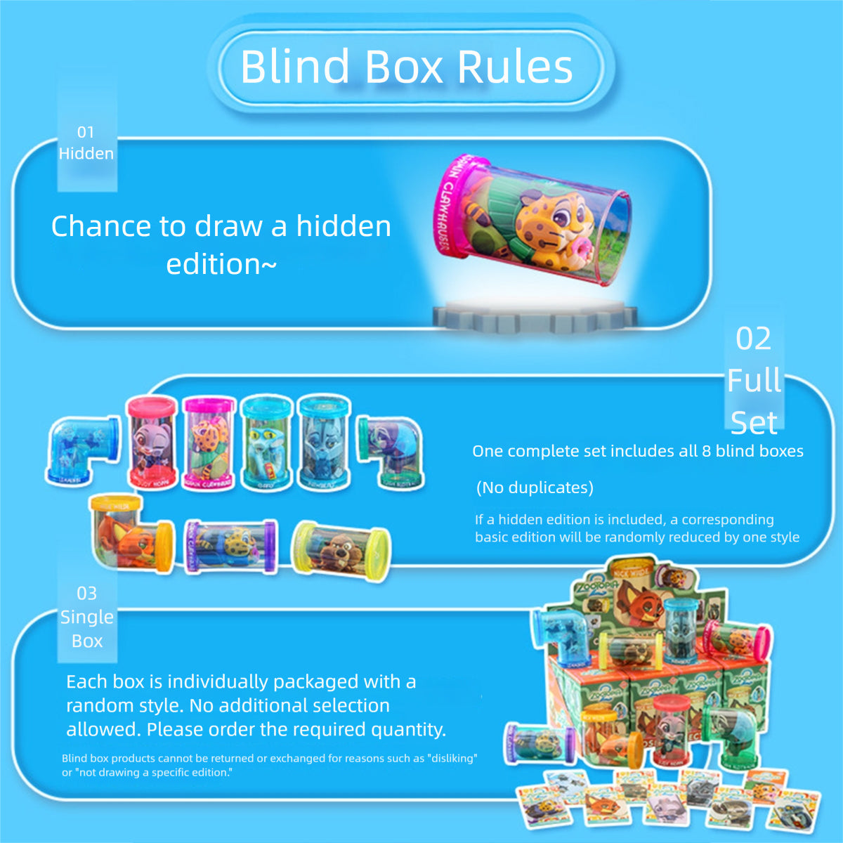 Hot Toys Zootopia 2 Cosbi Collection (CBX303) Blind Box