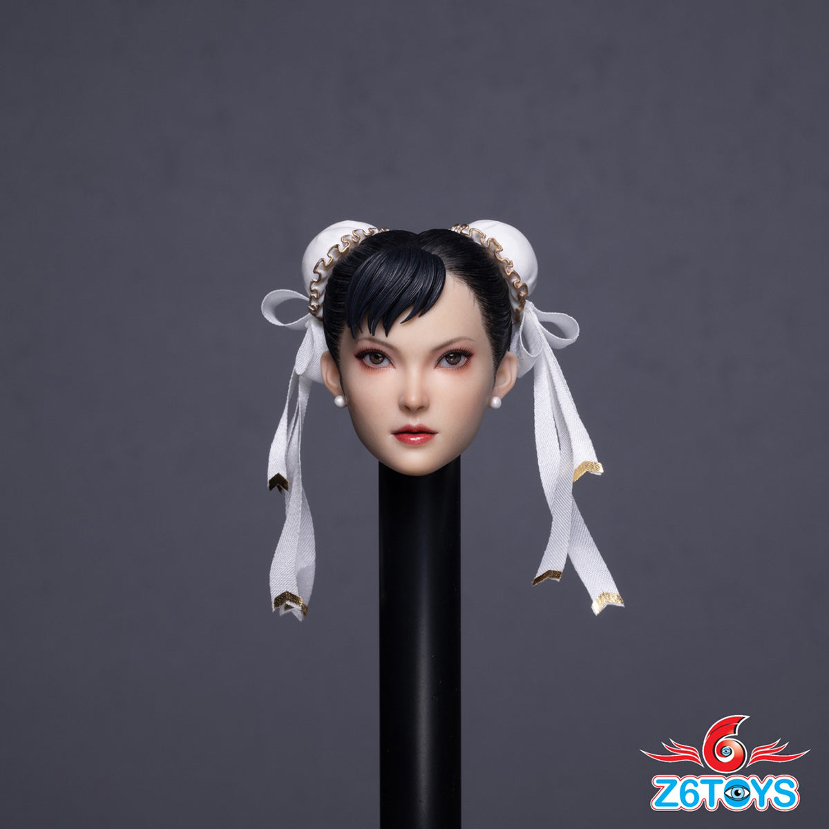 Z6TOYS Asian Moveable Eye Beauty Head Sculpt Xiao Li ZC020 Accessory Fit 1/6 Scale 12-inches Action Figure