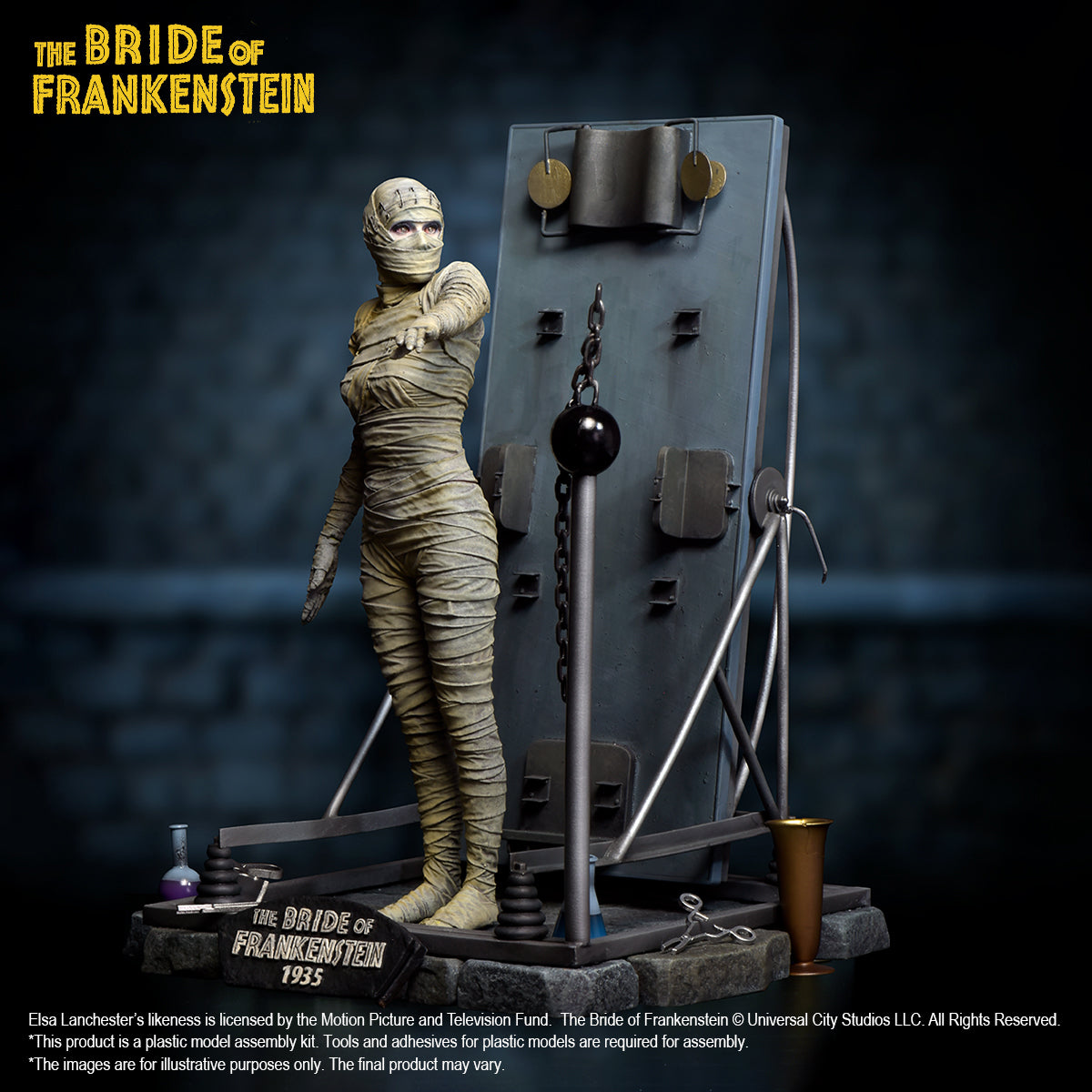 X-PLUS The Bride of Frankenstein Model Kits
