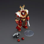 JOYTOY Warhammer La Herejía de Horus, Figura de acción Sekhmet Terminator Cabal: Sekhmet con bólter combinado y puño sierra