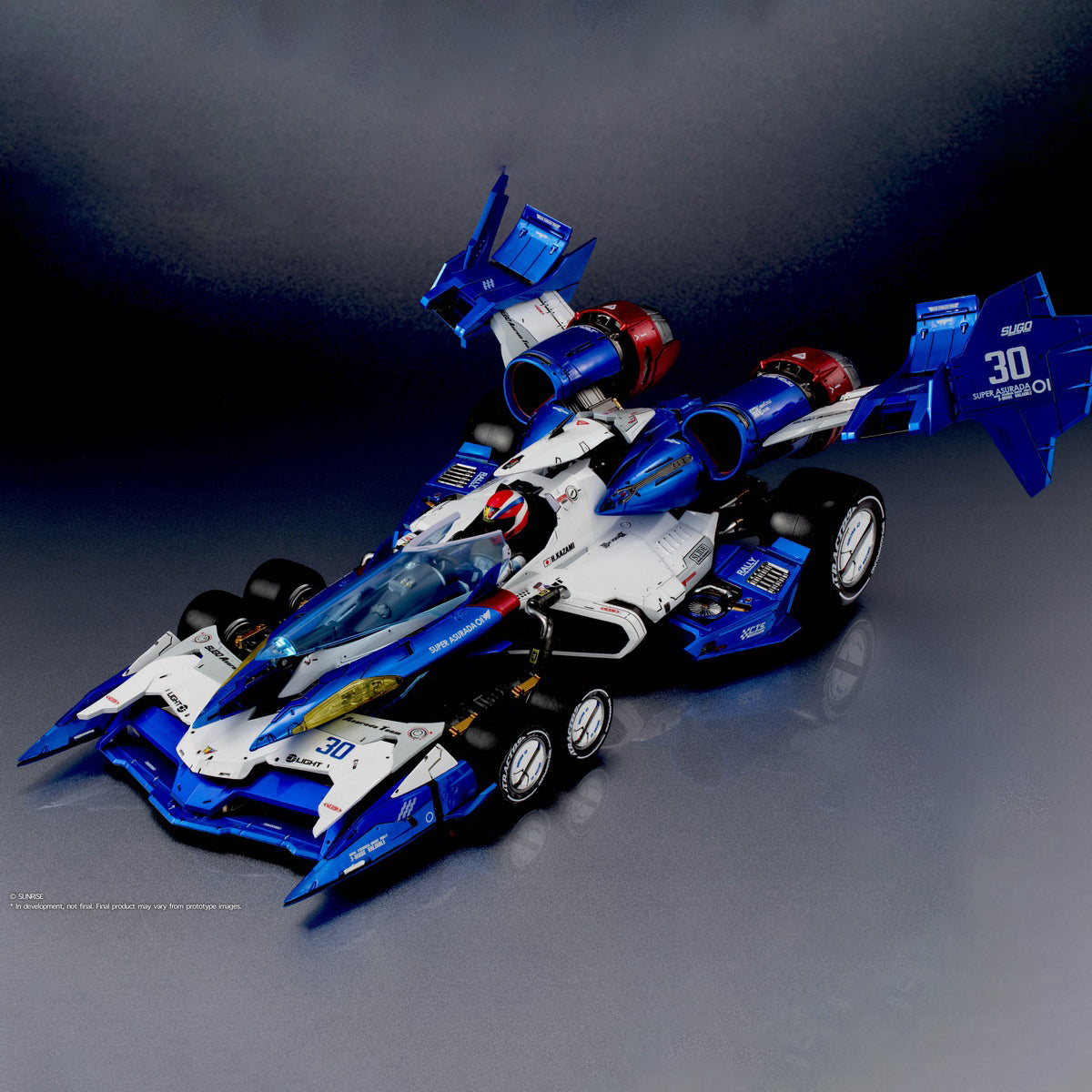 Threezero Future GPX Cyber Formula Super Asurada 01 Vehicle Model