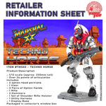 Ramen Toy BraveStarr The Marshall Techno Horse 1/12 Scale Action Figure