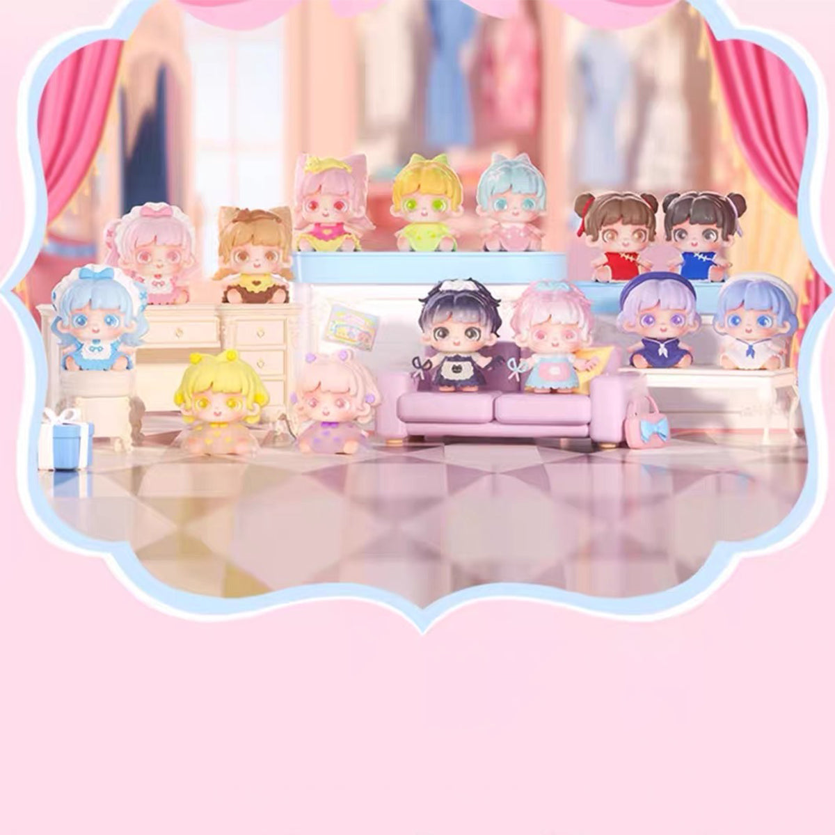 JOTOYS Miana Styling House Mini Series Box Blind Box Figure