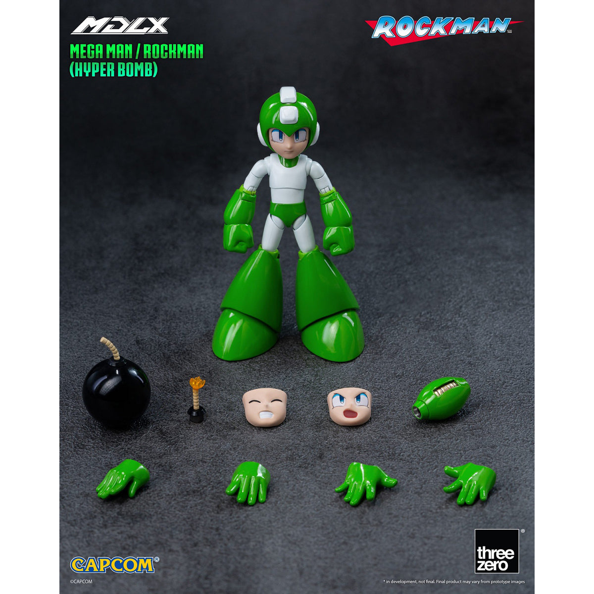 Threezero Mega Man MDLX Mega Man (Hyper Bomb Ver.) 3Z08750A0 Action Figure