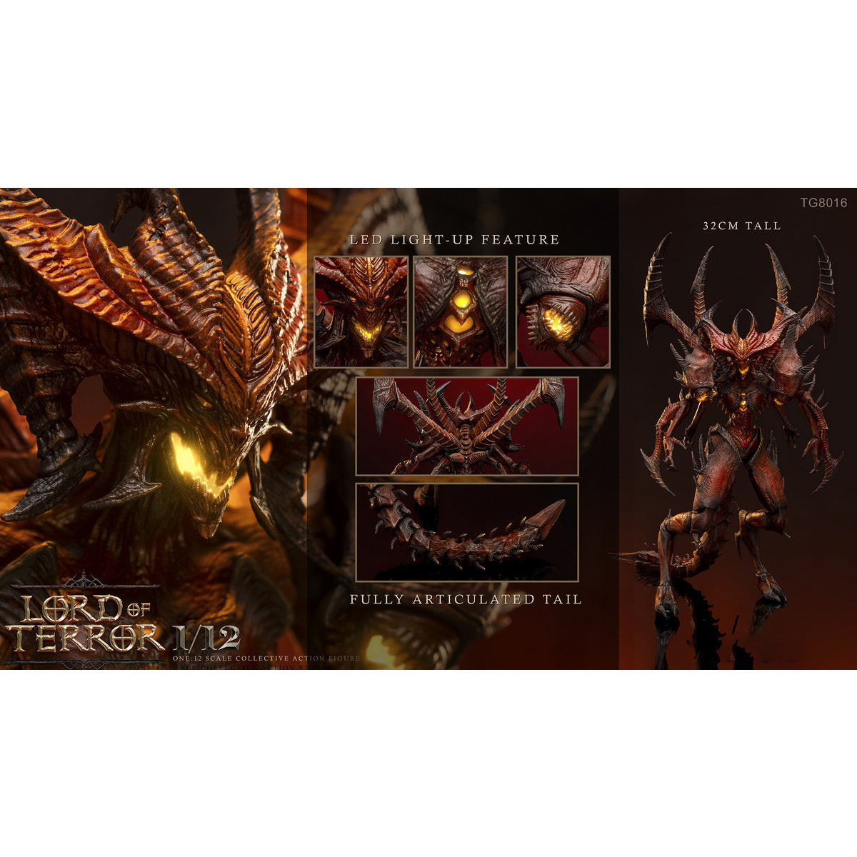 TGTOYS Lordof Terror (TG8016) 1/12 Scale Action Figures