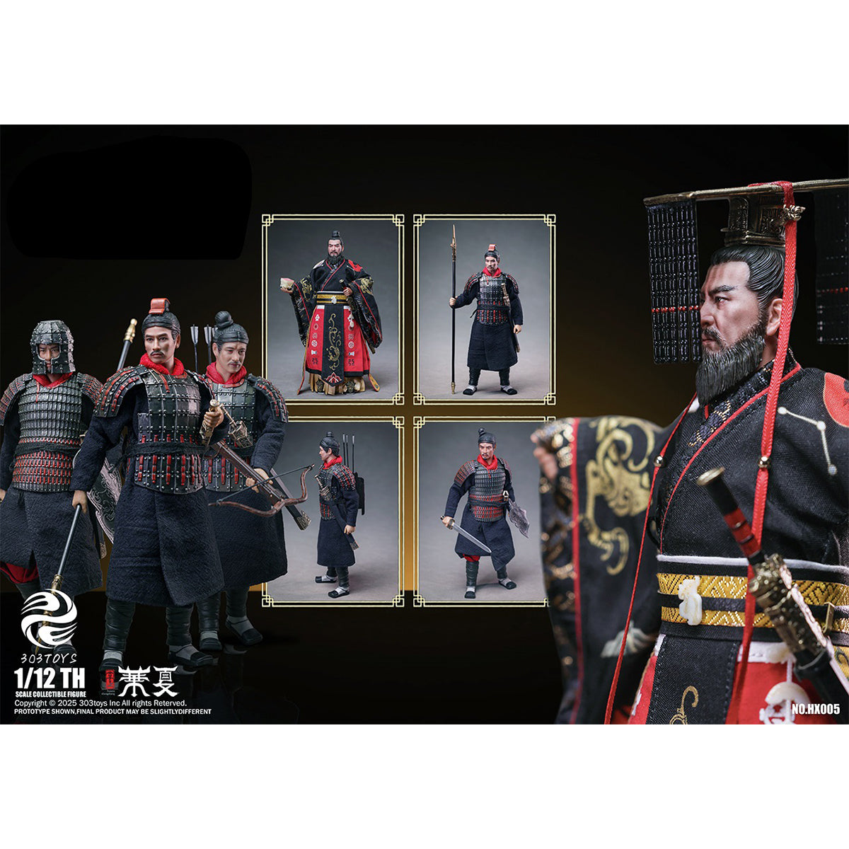 303TOYS, Huaxia In The Palm - The Qin Empire, The Eternal First Empero