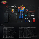 King Arts DFS088 Robot King Daioja Saikyo Robo Daioja 33cm Diecast Action Figure Set