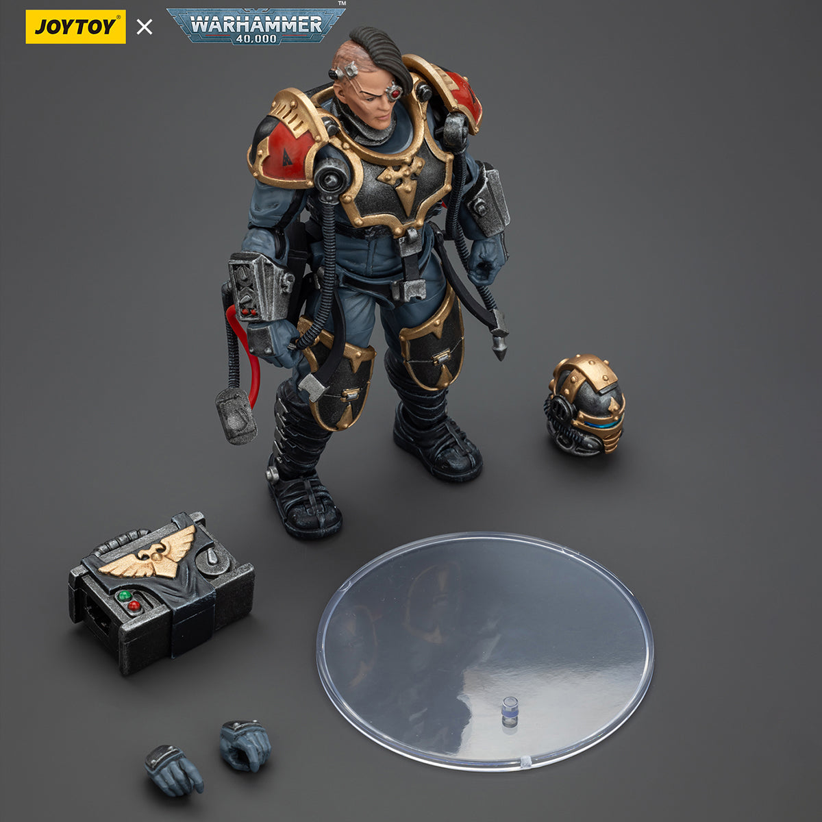 (Only Shipped to the US) JOYTOY Warhammer 40,000 1/18 Imperial Knights House Raven Knight Errant JT9305 Action Figures