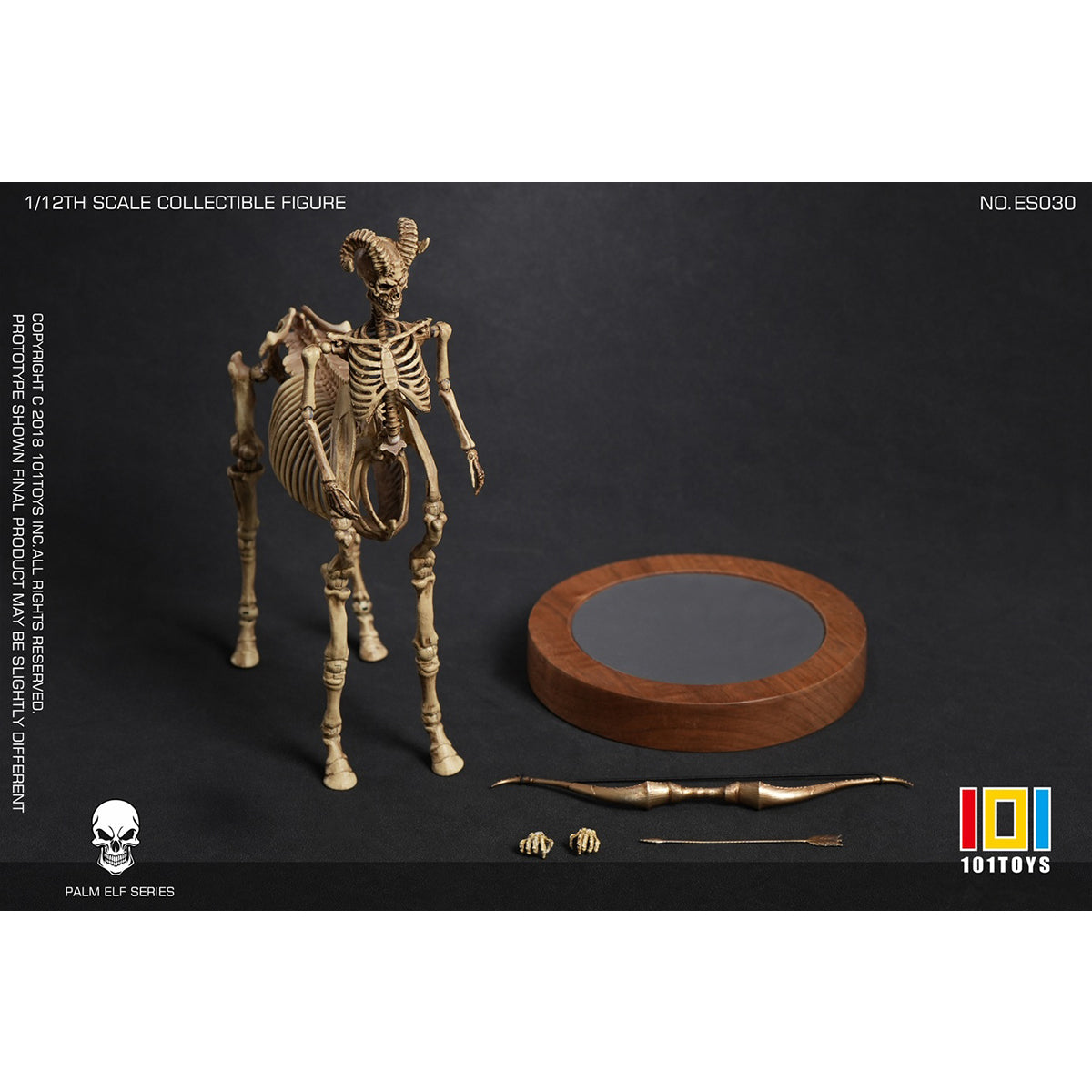 101TOYS PALM ELF SERIES Skeleton Movable Unicorn & Horse & Centaur Three Person Set 1/12 Scale Action Figure