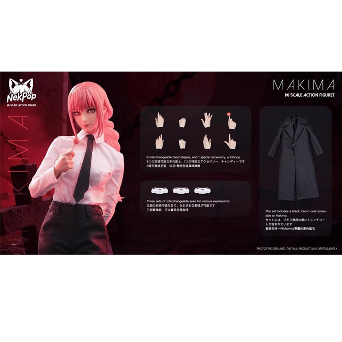 NekPop 1/6 Makima NEK001 Action Figures