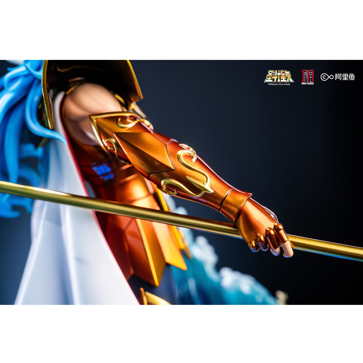 JIMEI PALACE, Saint Seiya Marine General Series Poseidon, Limited Edition Art Anime Statue