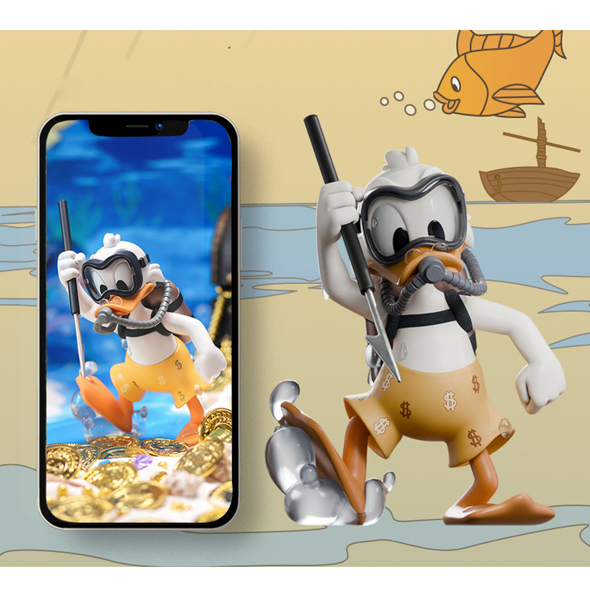 MORSTORM Submarine Scrooge Action Figure Series