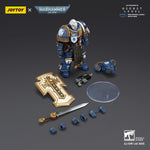 (Only Shipped to the US) JOYTOY Warhammer Ultramarines Torvald with Power Sword Stormshield and Bolt Pistol JT02809 1/18 Scale Action Figure