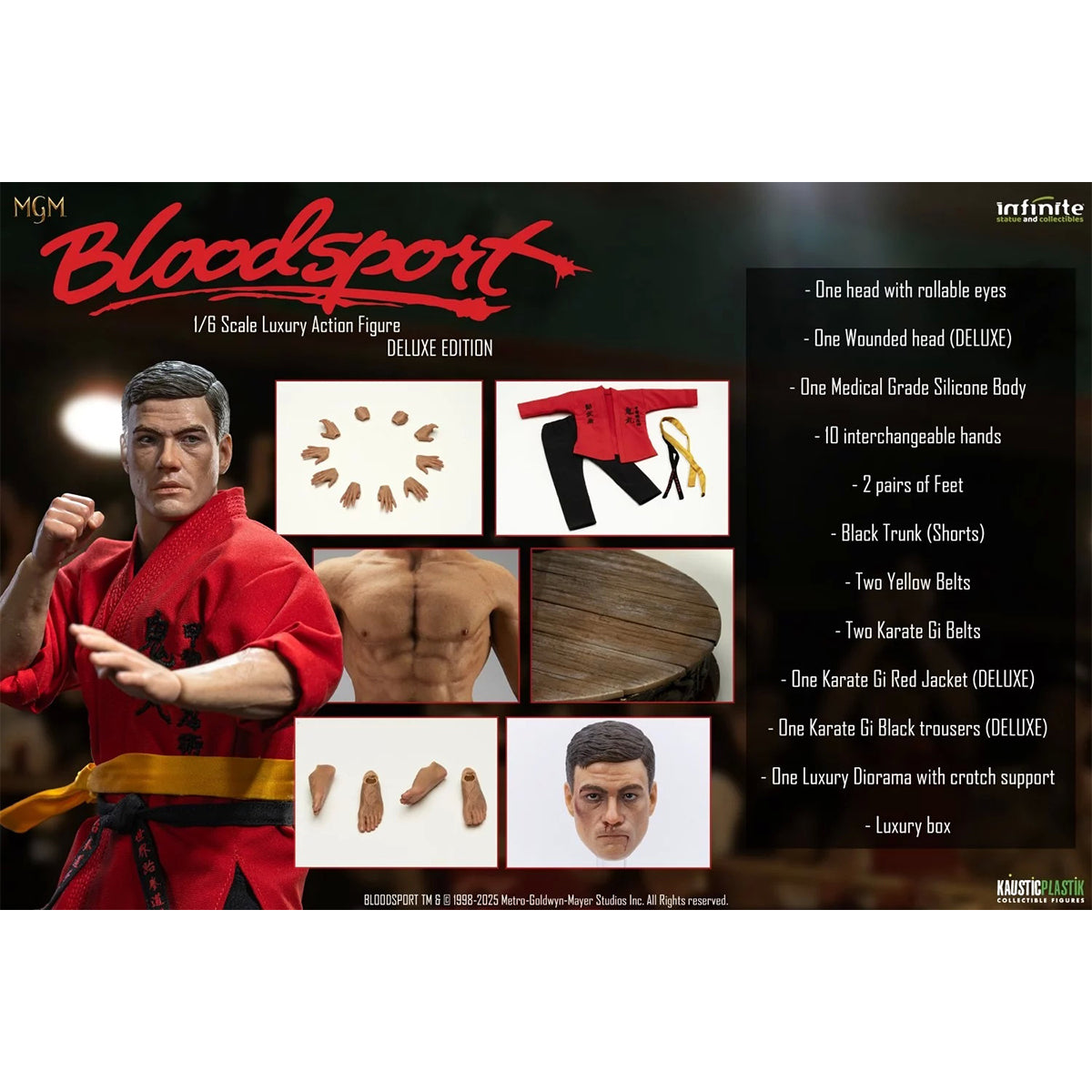 Infinite Bloodsport Frank Deluxe Edition Action Figures