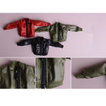 ATStory, veste de pilote verte, vêtements de poupée pour figurine de 15 cm