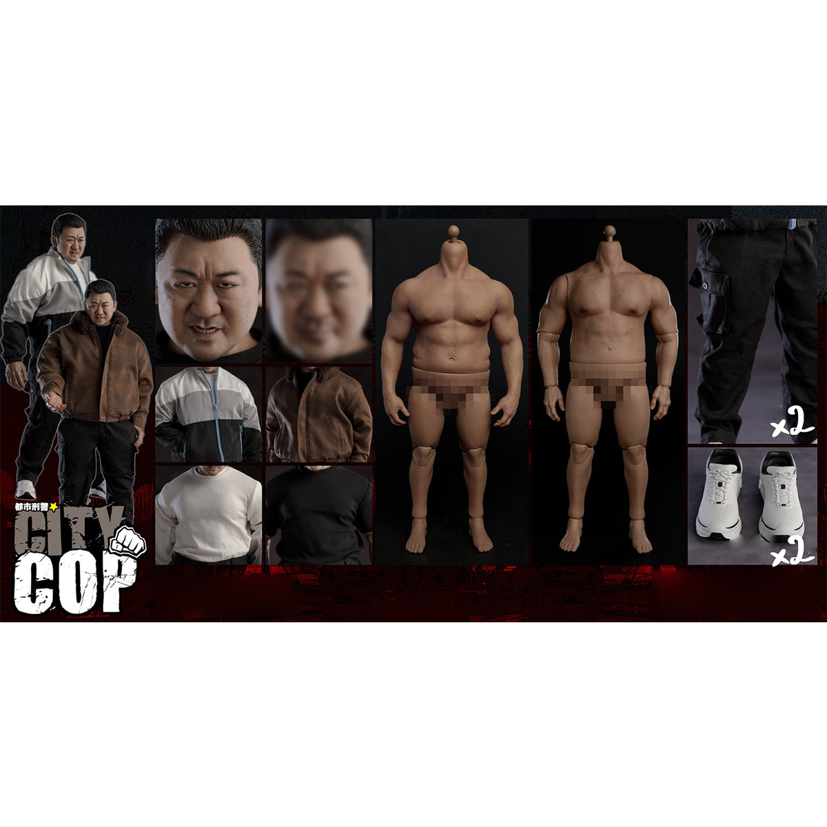 Onetoys The Wicked Gangster 2.0 Deluxe Edition Action Figures