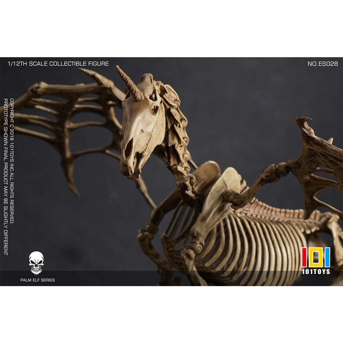 101TOYS PALM ELF SERIES Skeleton Movable Unicorn & Horse & Centaur Three Person Set 1/12 Scale Action Figure