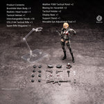 Blazing Wave Studio Valkyrie Brunhilde 1/12 Scale Female Soldier Action Figure Set