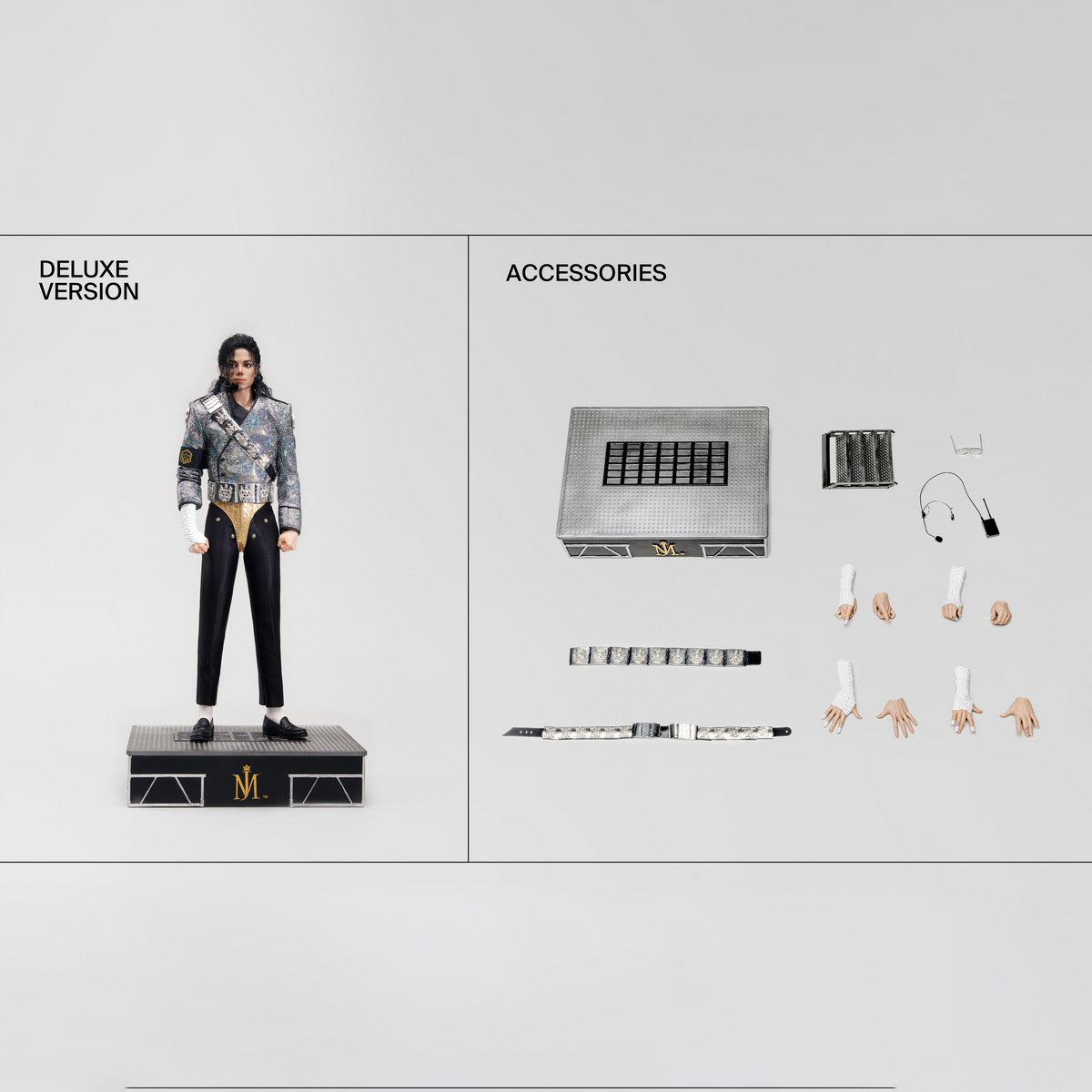 HiPlay INART, Michael Jackson Action Figure Full Set