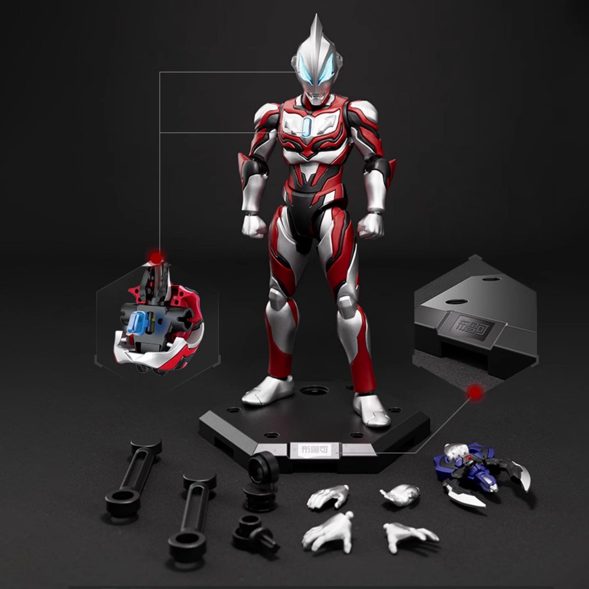 Blokees Ultraman Noah & Ultraman Geed Legendary Edition Assembly Model Kits