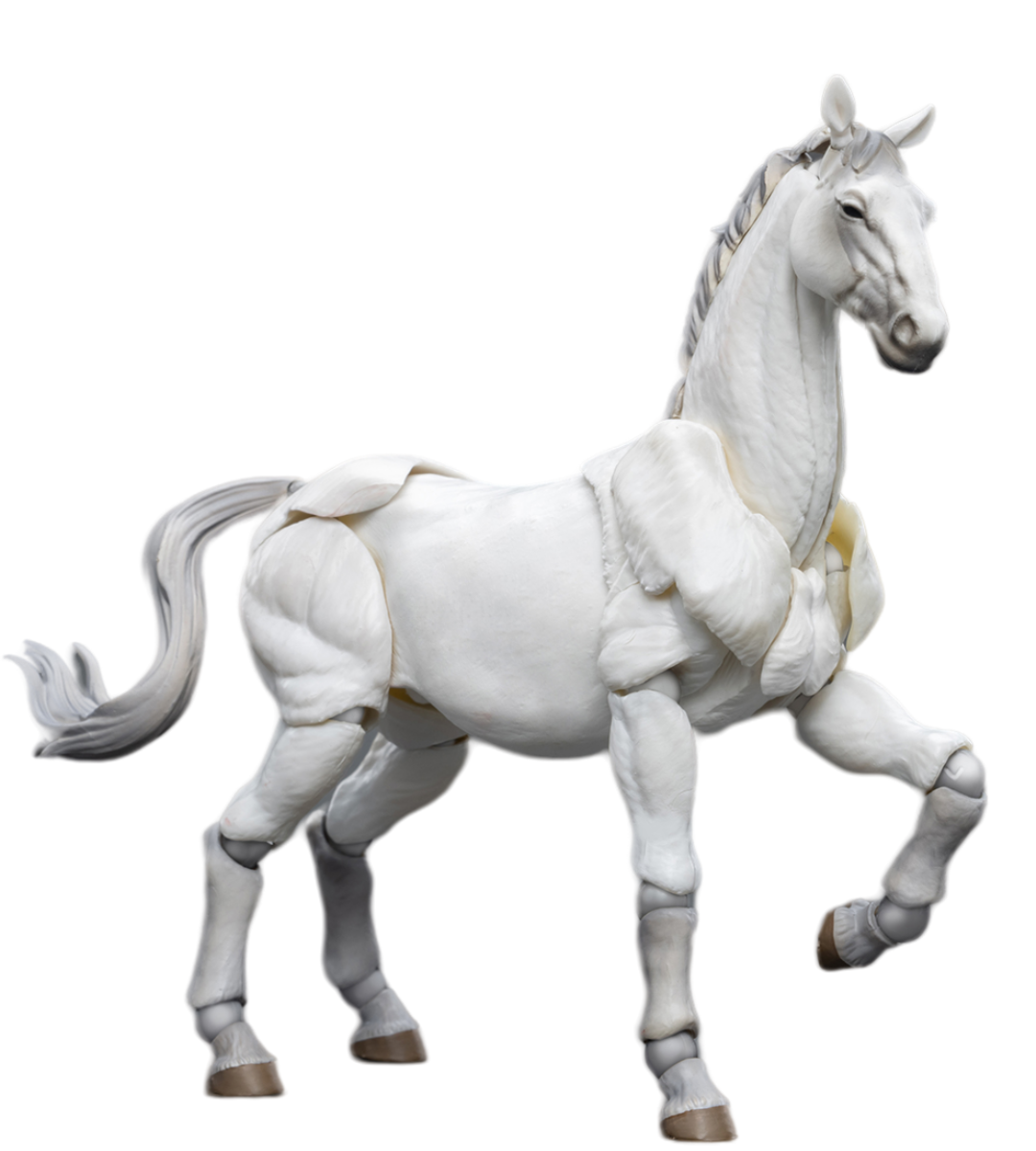 HiPlay JoyToy Warhammer 40K Collectible Figure: Dark Source JiangHu War Horse White 1:18 Scale Action Figures JT7998 (War Horse White)