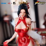 Figurine d'anime BearPanda Mai Shiranui en chemise rouge dansante