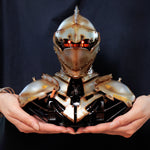 WeArtDoing, Cyber Knight Obsidian Dark/Star Silver/Gleam Void, Art Statue