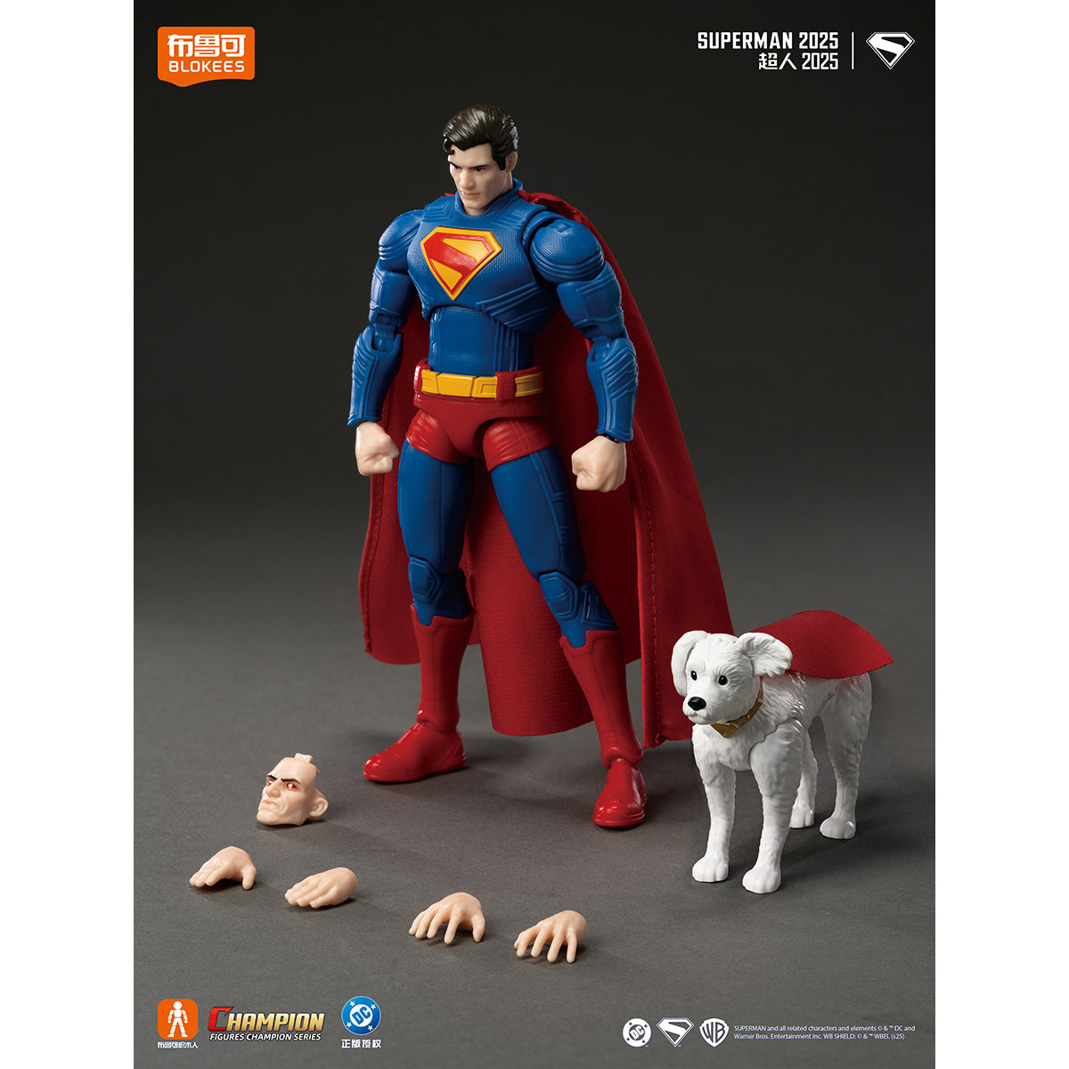 (Only Shipped to the US) BLOKEES Champion Class DC Heros Superman Assembly Model Kit
