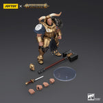 JOYTOY Warhammer AGE OF SIGMAR Stormcast Eternals The Blacktalons Rostus Oxenhammer Figuras de acción