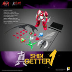POSE+ METAL HEAT Series Shin Getter 1 Getter Robo Armageddon Ver. World's Last Day Deluxe & Standard Edition Action Figure Set
