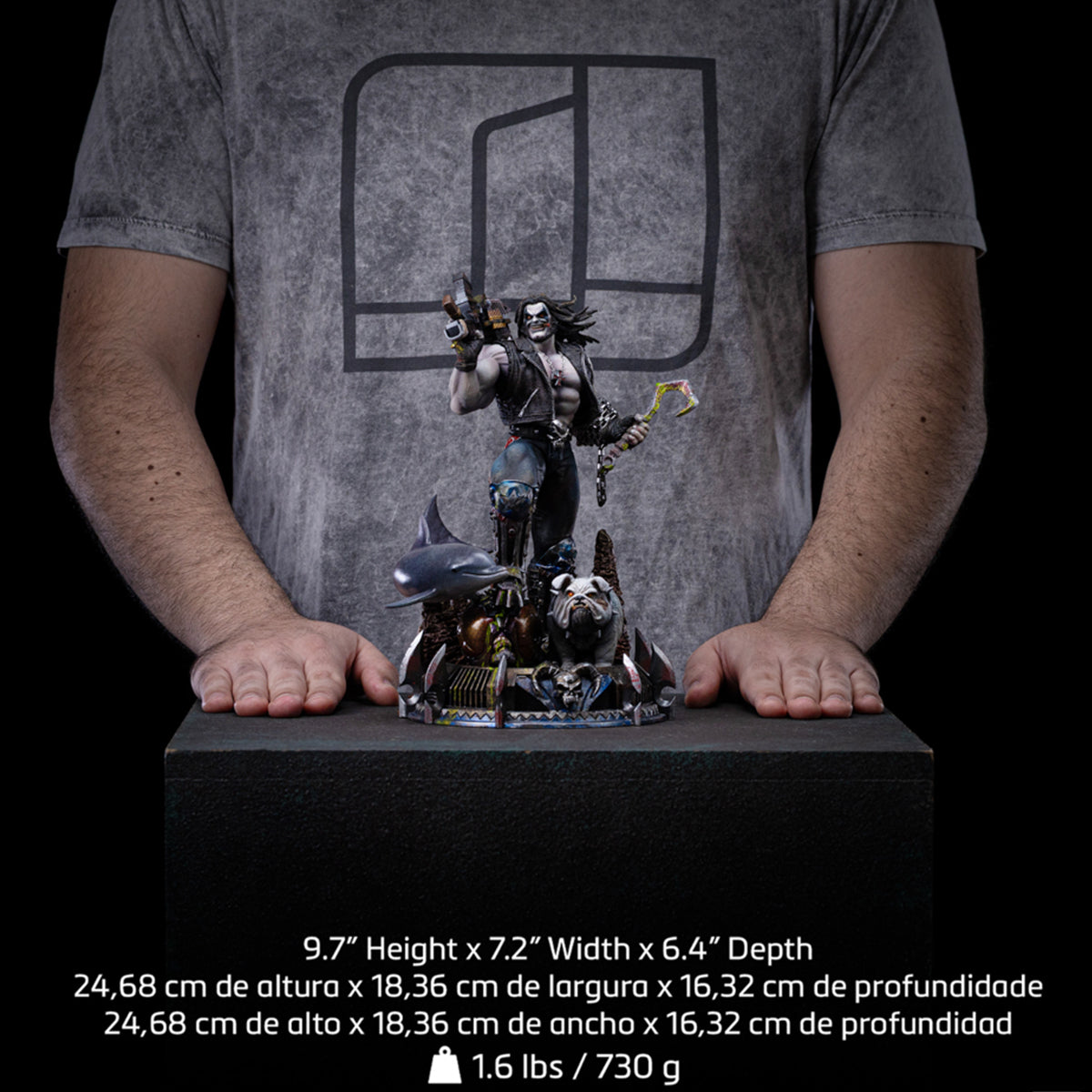 Iron Studios Lobo Unleashed Art Statue
